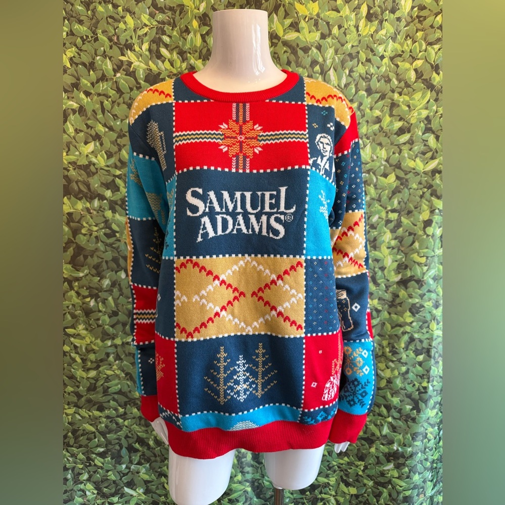 Samuel Adams Lager Ugly Xmas Sweater